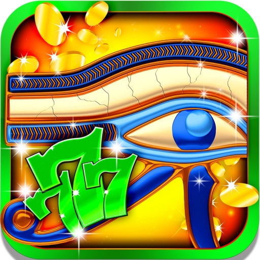 Lucky Cradel of the Sand Pharaoh Slots: Free daily gold coins and tournaments games Icon