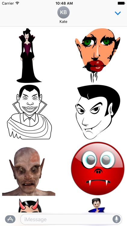 Dracula Stickers