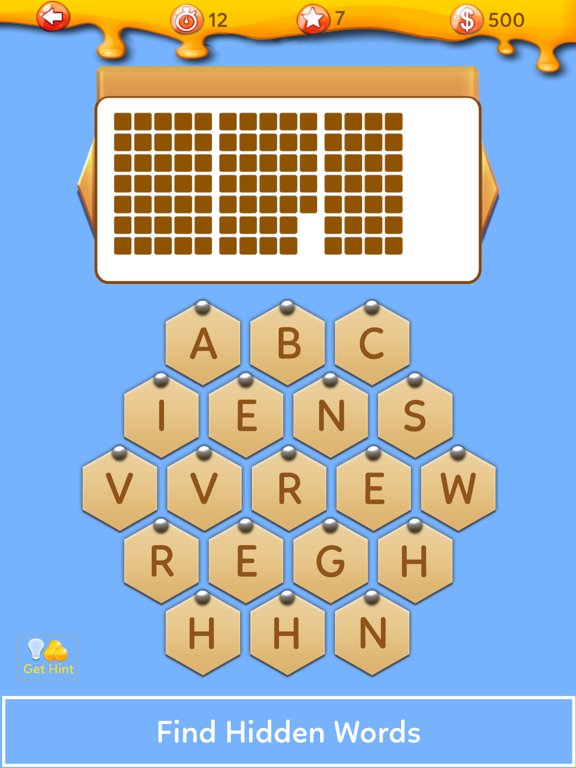 Text Twist for Word Masters iPad screenshot 2 - Games app