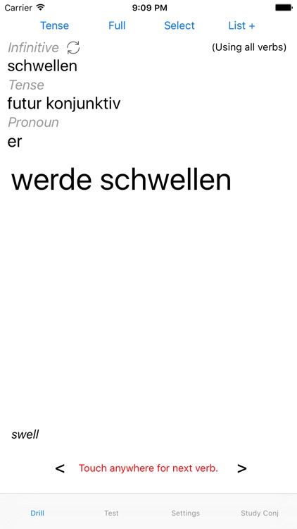 Verben - German Verb Trainer