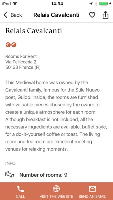 Italy – Bed and Breakfast Screenshot