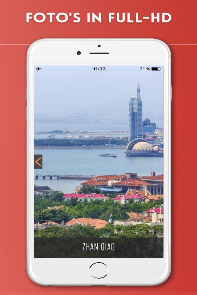 Qingdao Travel Guide with Offline City Street Map screenshot 2