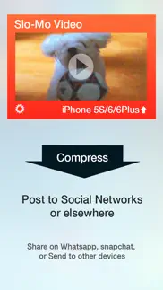 slomo share! for iphone - share slow motion video to whatsapp, snapchat, instagram, and eleswhere iphone screenshot 1