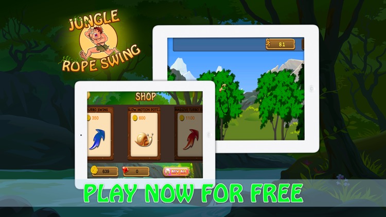 Jungle Heat Rope Swing Adventure screenshot-4