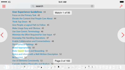 QuickSearch PDF Reader Screenshot