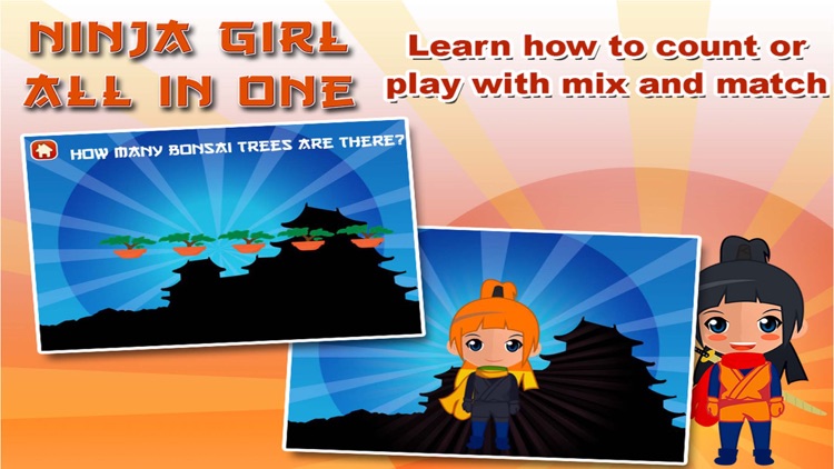 Ninja Girl Preschool Games for Kids