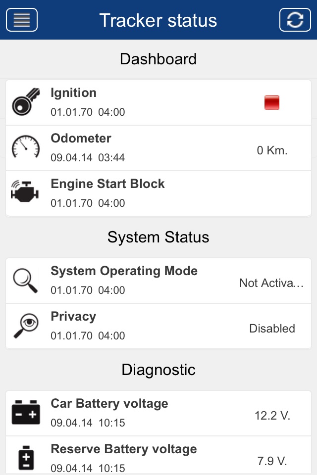 CAR TRACKING SYSTEM screenshot 3