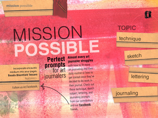 Art Journaling Exposed iPad screenshot