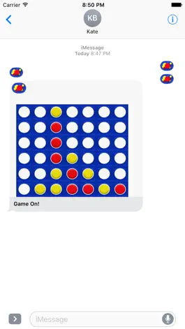 Game screenshot Join4 for iMessage apk