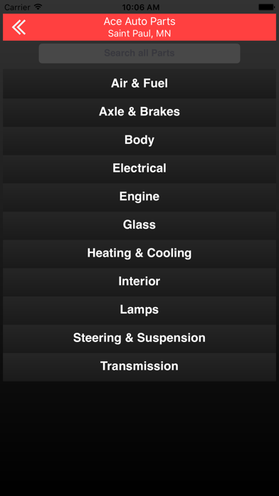 Screenshot #2 pour Ace Auto Parts - St. Paul, MN