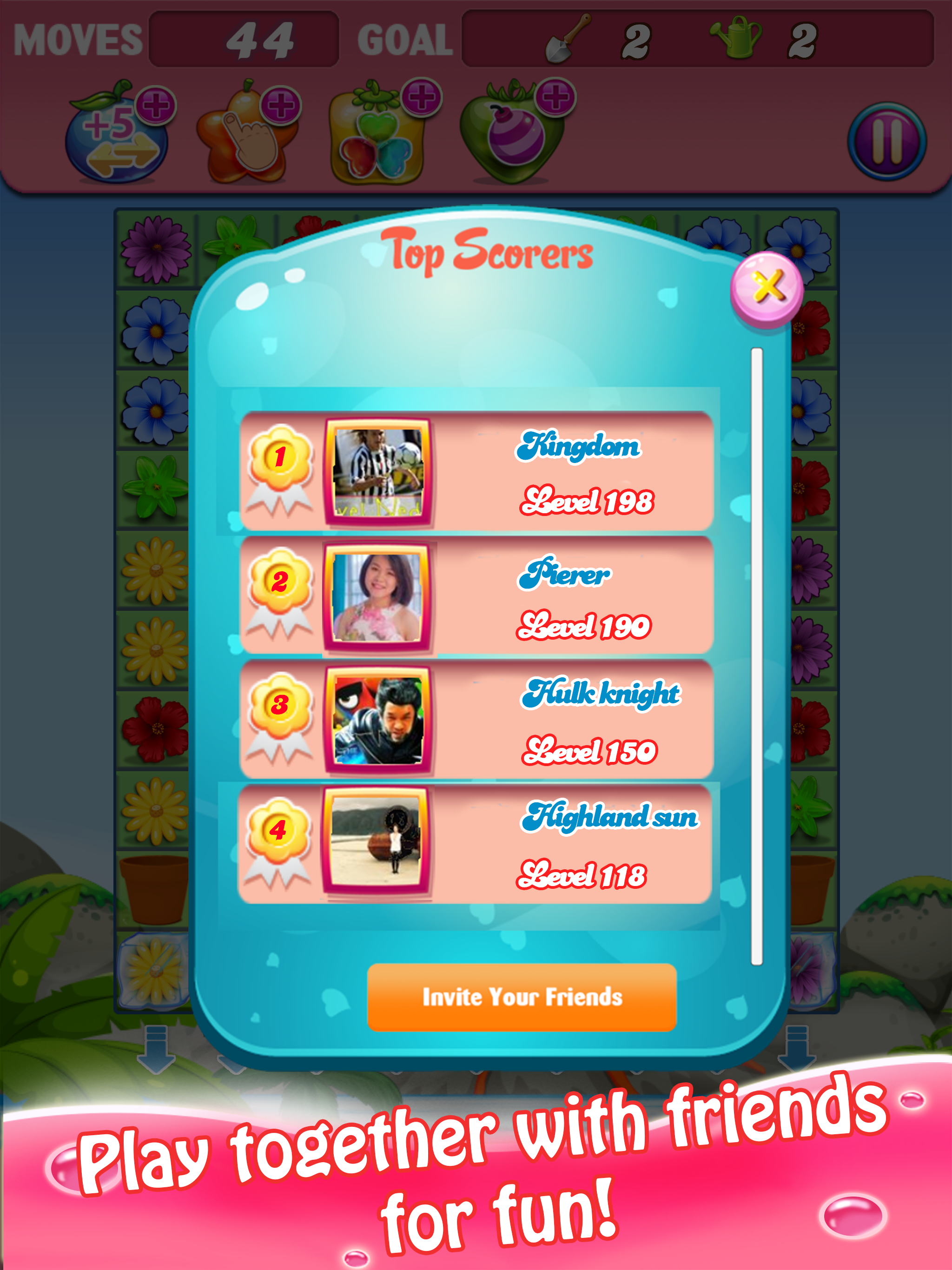 Blossom Swap - Free Flower Link Paradise Games