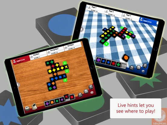 Qwirkle iPad app afbeelding 2