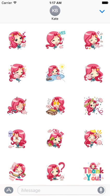 Beautiful Mermaid Sticker