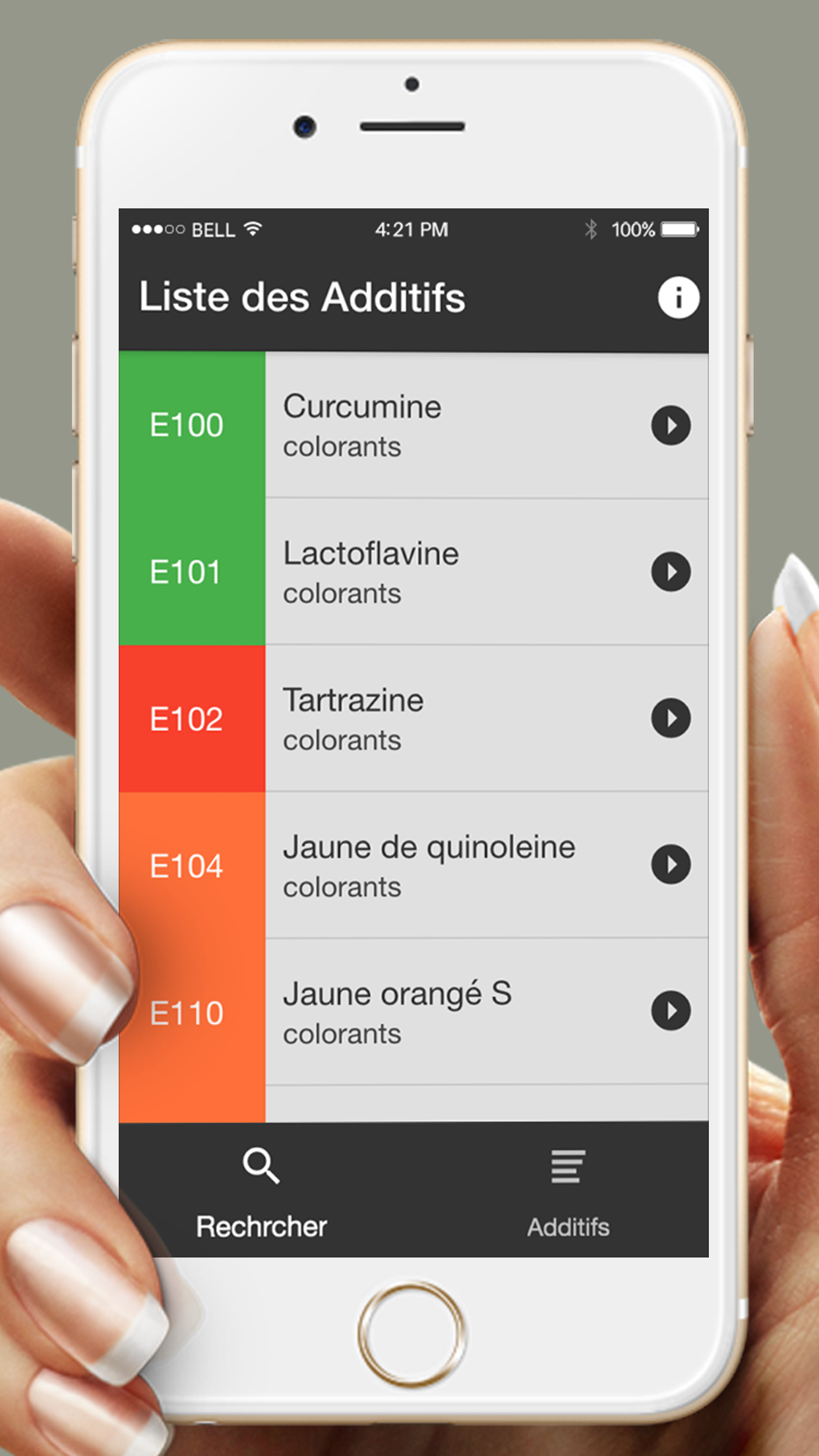 Additive Finder screenshot 3
