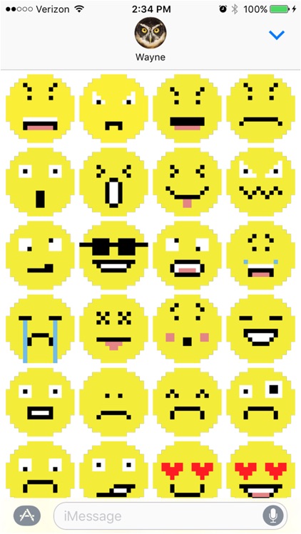 Pixel Art - 8 Bit Smiley Emoji