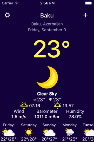 Plain Weather App screenshot 4