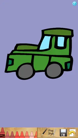 Game screenshot Книжка-раскраска с машинами apk