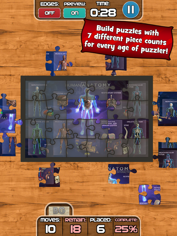 Popar Interactive Puzzle iPad screenshot