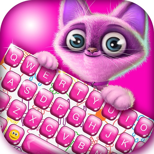 Mignon Conceptions De Clavier - Thèmes Girly Emoji