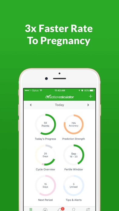 Screenshot #1 for Ovulation Calculator Fertile Tracker & Calendar OC