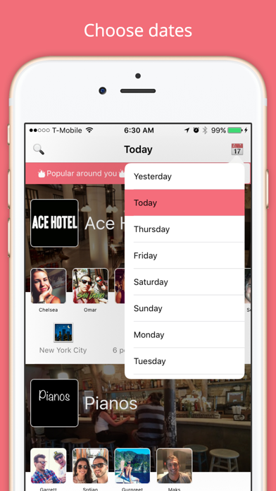 Places - Always know what's going on iPhone screenshot 4 - Social Networking app