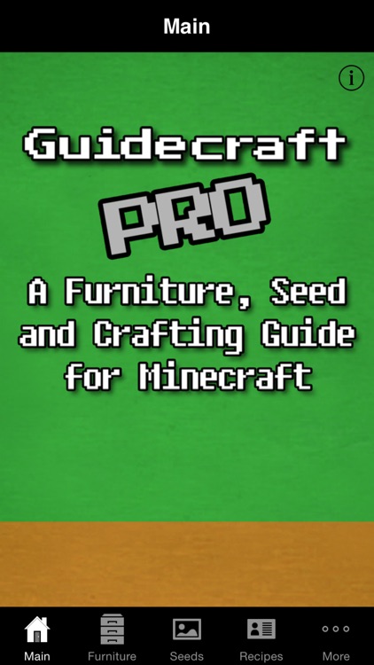 Guidecraft Pro - Furniture, Seeds.. for Minecraft