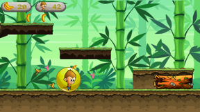 Endless Monkey Run - Super Bananas Adventure Games screenshot