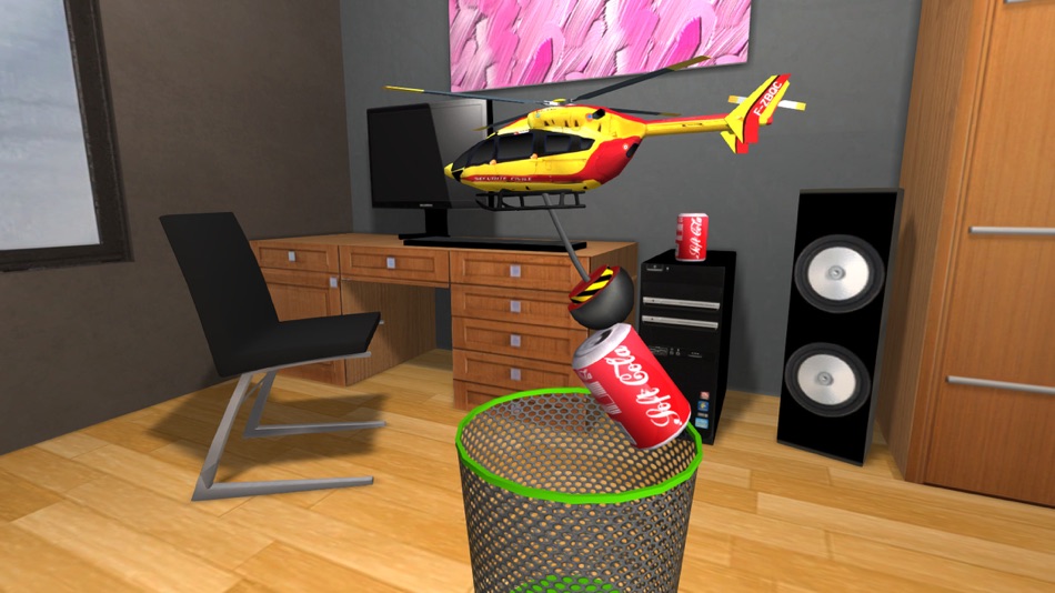 #2. Helidroid 3: 3D RC Helicopter (iOS) 由: MH Production