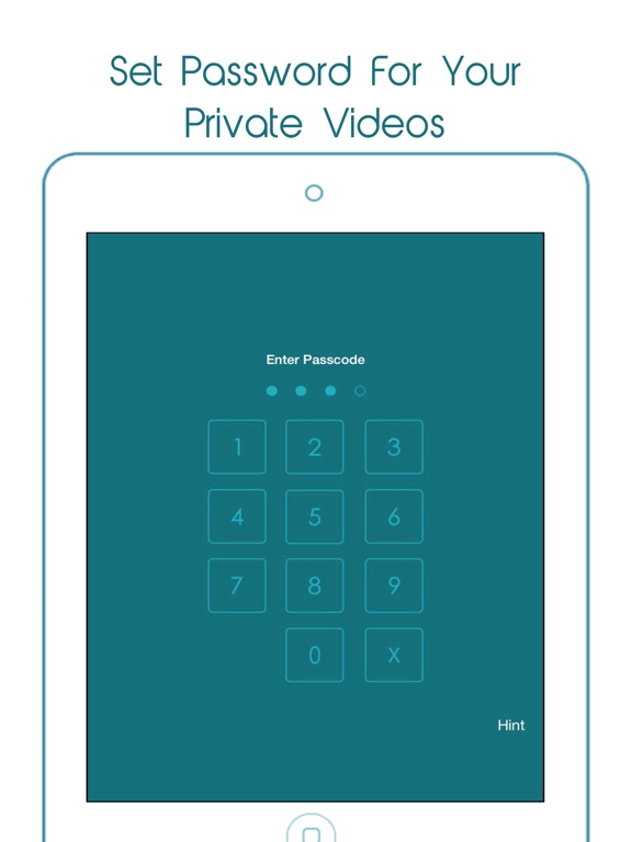 Screenshot #1 for Easy Video Locker - Secure and Lock Your Personal and Private Videos With Password