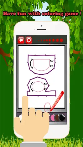 Game screenshot Dot to Dot Letters Alphabet Coloring Book For Kids hack