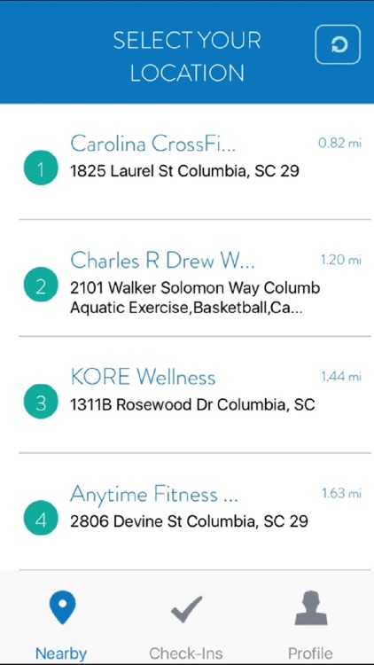 Healthyroads CheckIn!