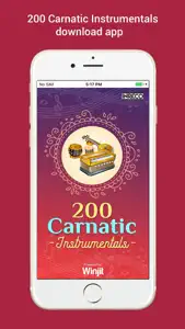 200 Carnatic Instrumentals screenshot #1 for iPhone