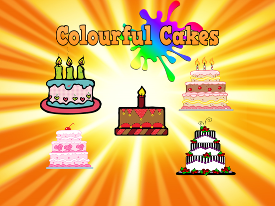 Screenshot #4 pour Colourful Cake