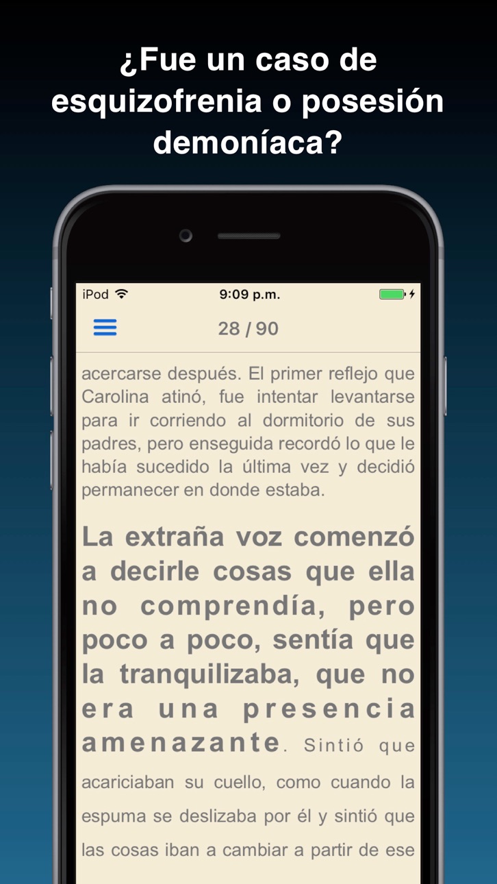 iPhone screenshot