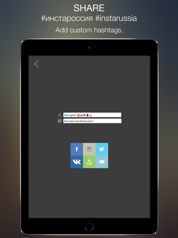 PhotoRussia Edit Photo iPad screenshot 5 - Photo & Video app