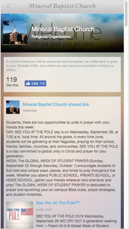 Mineral Baptist Church