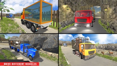 Screenshot #3 pour Farm & Zoo Angry Animals Transporter Truck