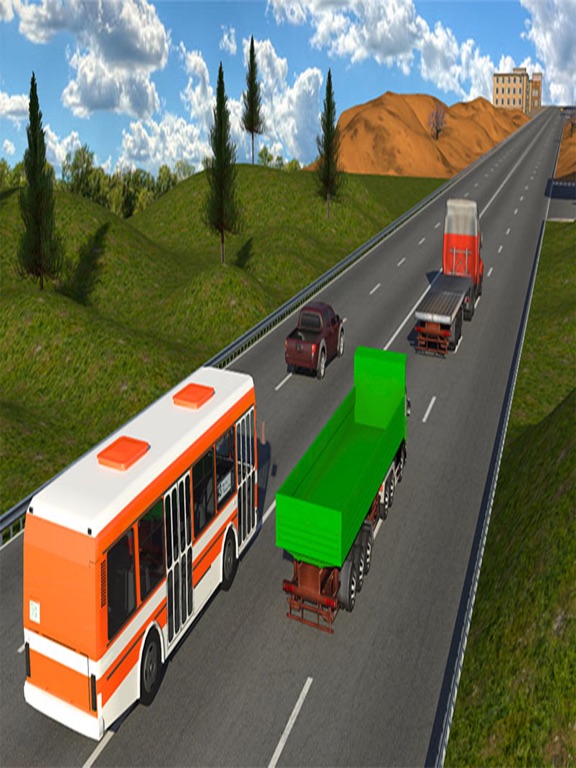 Real Traffic Bus Racing 3D iPad screenshot