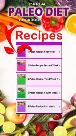 Game screenshot The Paleo Diet Recipes - 5 Week Diet Plan mod apk