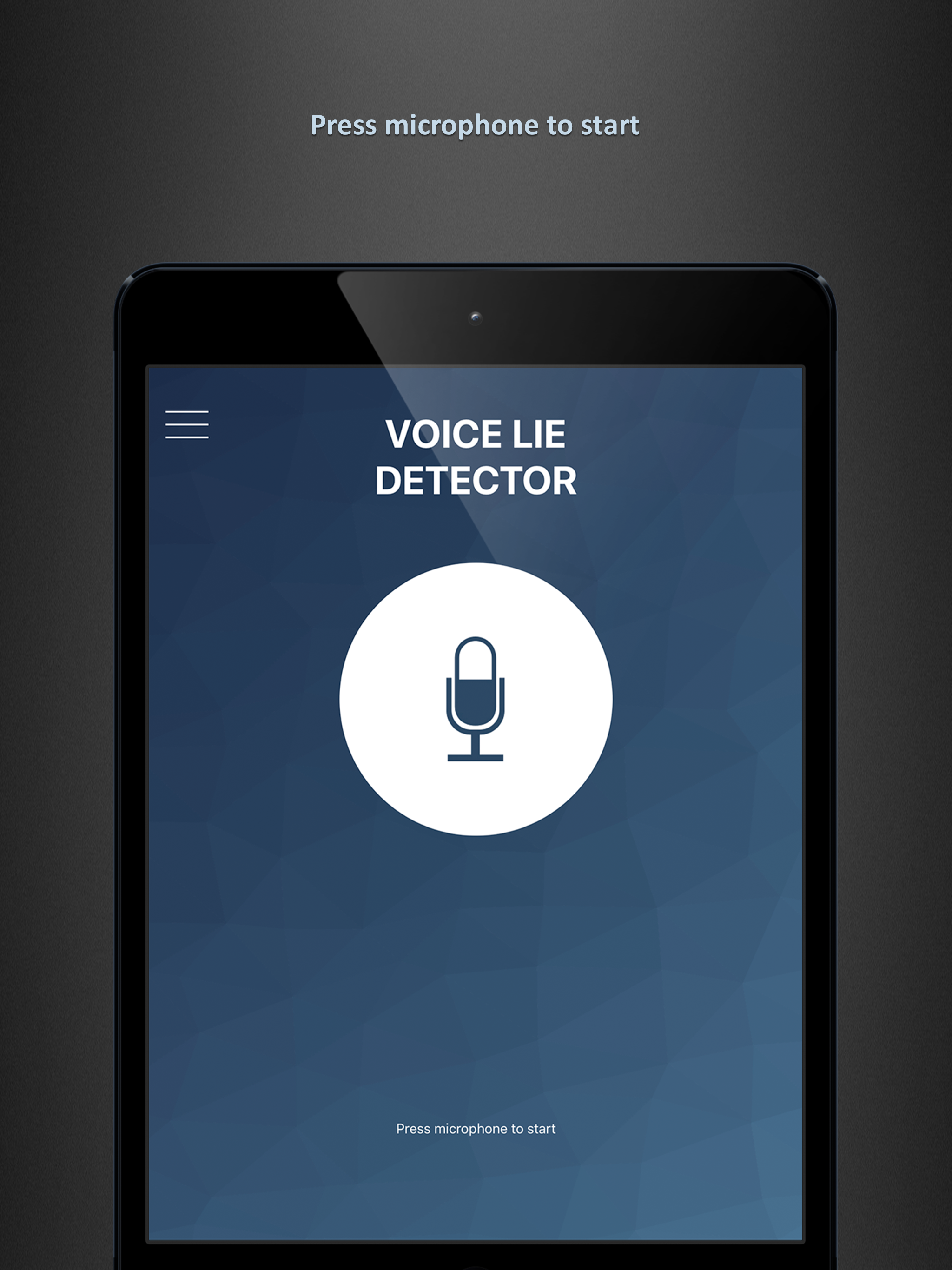 Voice Lie Detector Prank