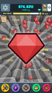 Mine Clicker - Pickaxe Block Mining Idle Games, Clicker Games screenshot #3 for iPhone