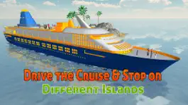 Game screenshot Cruise Ship Simulator 3D – Sail mega boat on sea to pick & drop passengers from Island apk