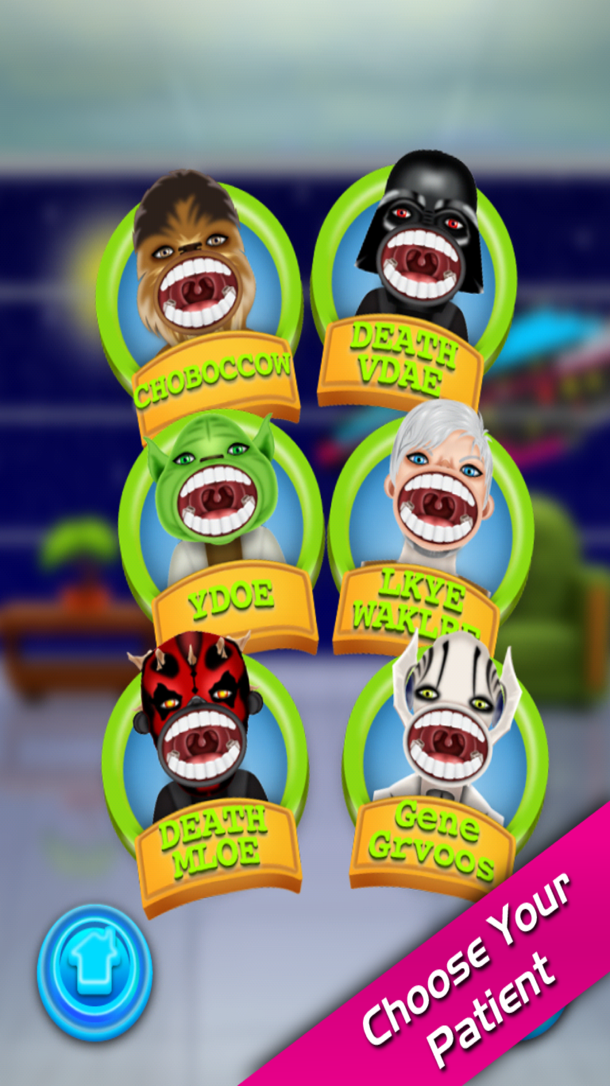 Star Fight Dentist in Little Crazy Doctor Mania Office screenshot 2