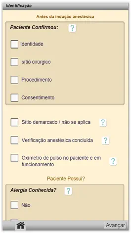Game screenshot Checklist de Cirurgia Segura da OMS apk