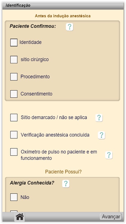 Checklist de Cirurgia Segura da OMS