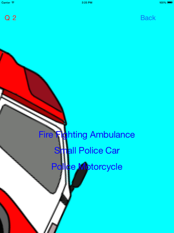 Screenshot #5 pour What's This Ambulance or Police Car ?
