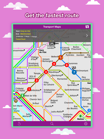 Скриншот из Paris City Maps - Discover PAR with Metro & Bus