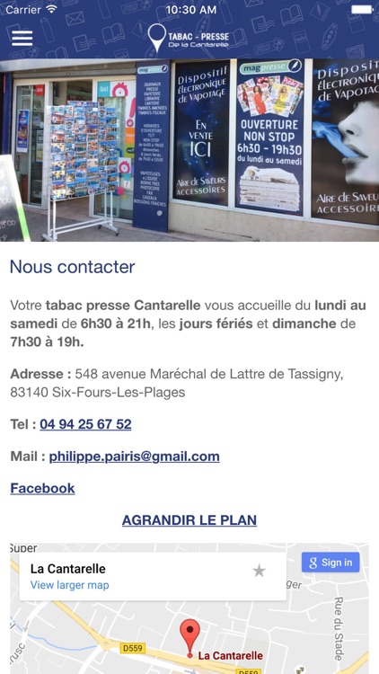 Tabac-Presse La Cantarelle