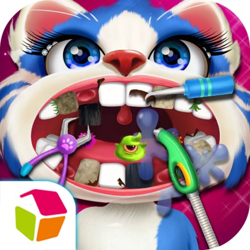 Crazy Kitty Dentist Icon