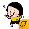 Mobile Girl, MiM Lite - Mango Sticker app icon - Stickers app for iPhone